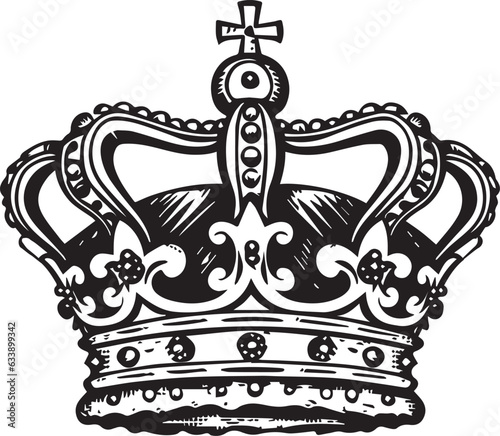 Crown Tiara Headband Queen King Prince Princess Cross