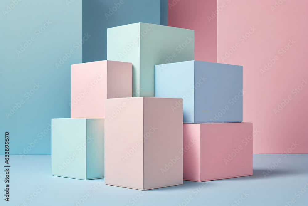 abstract background with cubes abstract background with cubes
