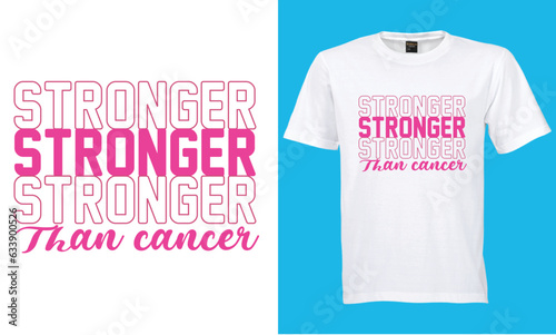Breast Cancer Awareness t shirt design with pink ribbon