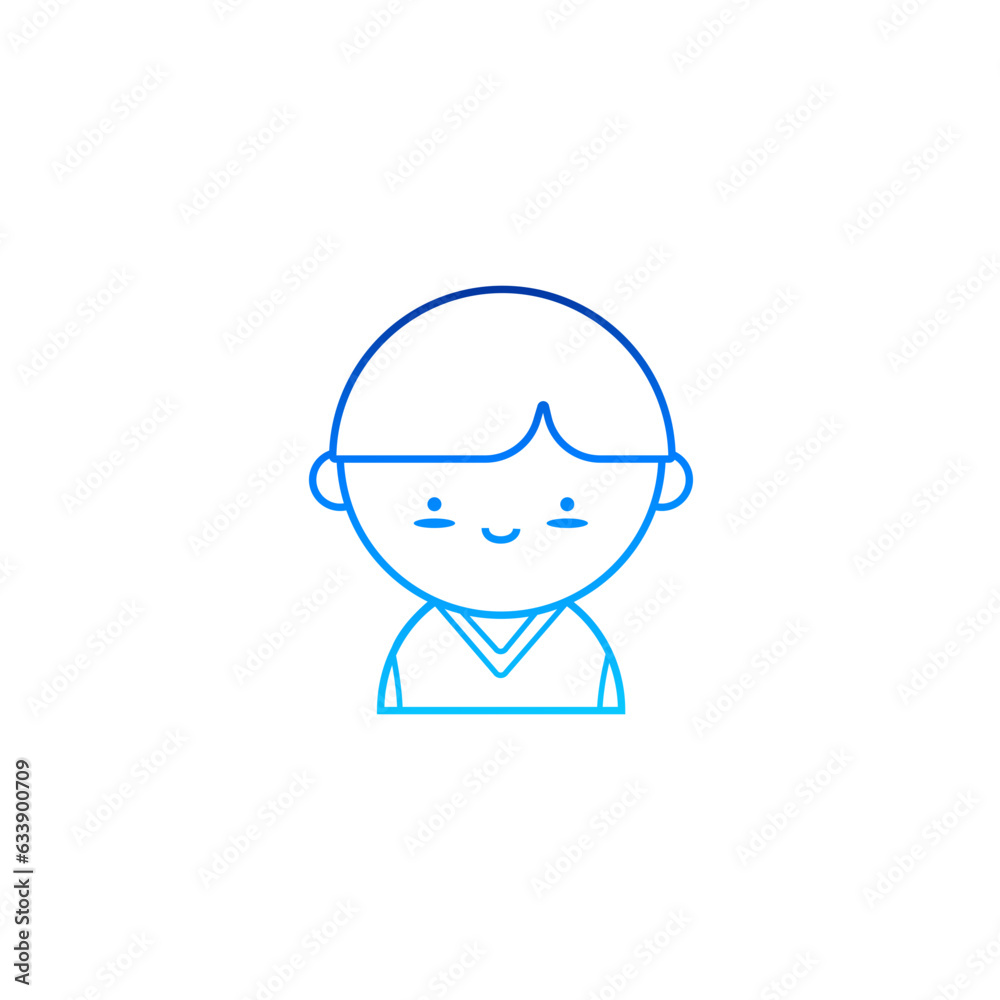 Gradient Cute Avatar Icon Gradient Cute Avatar Icon