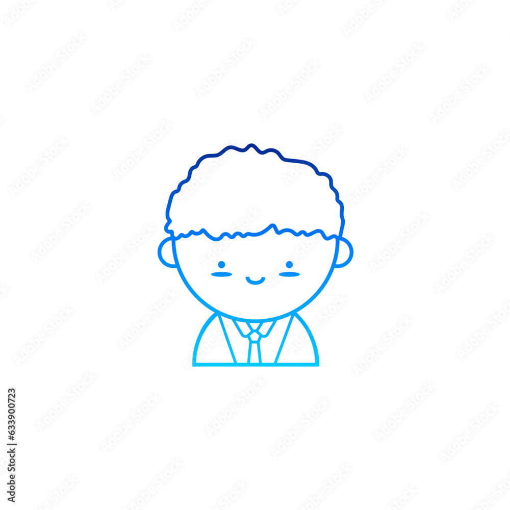 Gradient Cute Avatar Icon