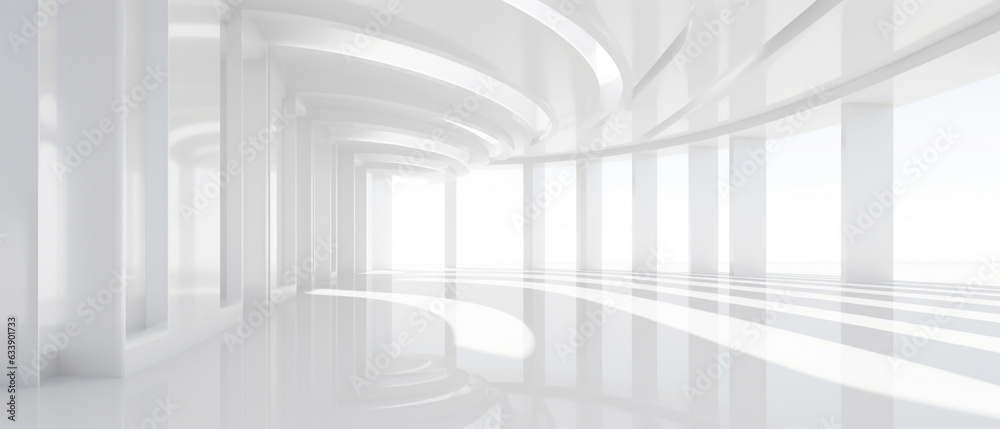 Obraz premium 未来的な建築