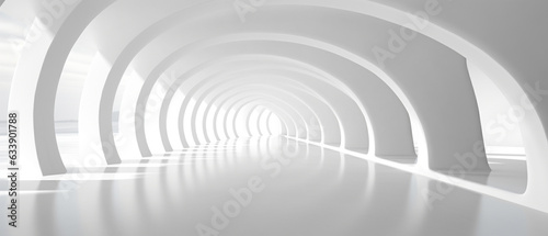 未来の白いトンネル