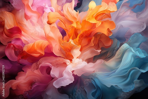 Palette of Expressions: Fluid and Vibrant Watercolor Backgrounds Conveying an Artistic Flair to Uplift and Transform a Myriad of Design Innovations Generative AI