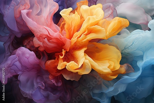 Aqueous Infusion of Creativity: Vibrant and Fluid Watercolor Backgrounds Merging with Artistic Flair to Illuminate and Elevate Versatile Design Visions Generative AI