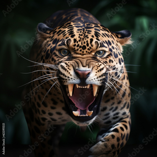 portrait of a leopard © Ilyes