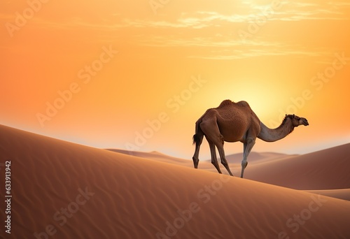 camel in desert