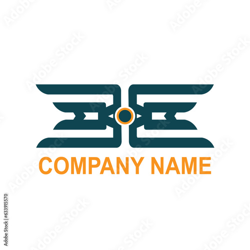 Modern , Creative Logo. CMYK color mode. Editable color. Free font used. Vector EPS file.