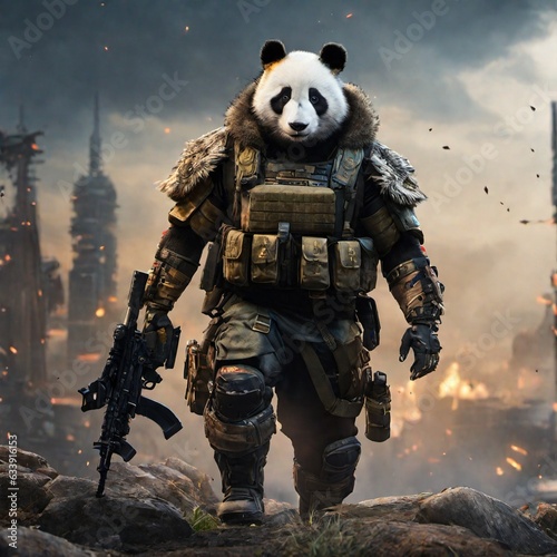 A new world where animals are hybrids and fight for mother nature. Meet War Panda