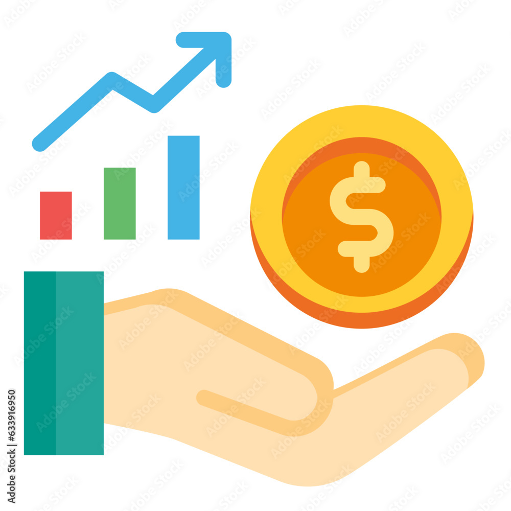 Currency, Dollar, Growth, Finance, Money, Analytics, Statistic, Icon, Flat style icon vector illustration, Suitable for website, mobile app, print, presentation, infographic and any other project. Currency, Dollar, Growth, Finance, Money, Analytics, Statistic, Icon, Flat style icon vector illustration, Suitable for website, mobile app, print, presentation, infographic and any other project.