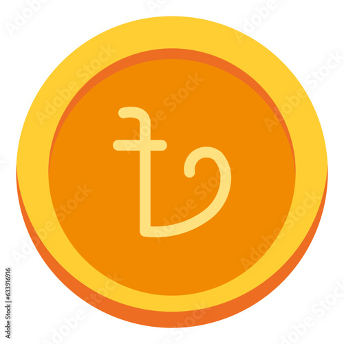  taka, finance, currency, cash, coin, business, money Icon, Flat style icon vector illustration, Suitable for website, mobile app, print, presentation, infographic and any other project.
