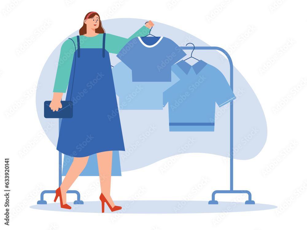 Shopping flat vector illustration. Online shopping, e-commerce, payment, delivery, order concept. People shopping flat vector illustrations Shopping flat vector illustration. Online shopping, e-commerce, payment, delivery, order concept. People shopping flat vector illustrations