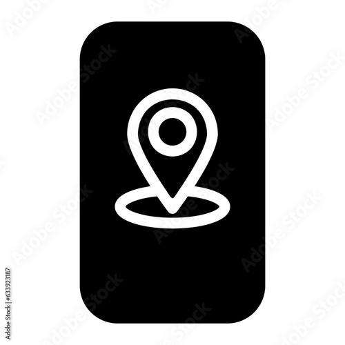 handphone glyph icon