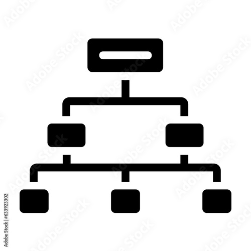 hierarchial structure icon
