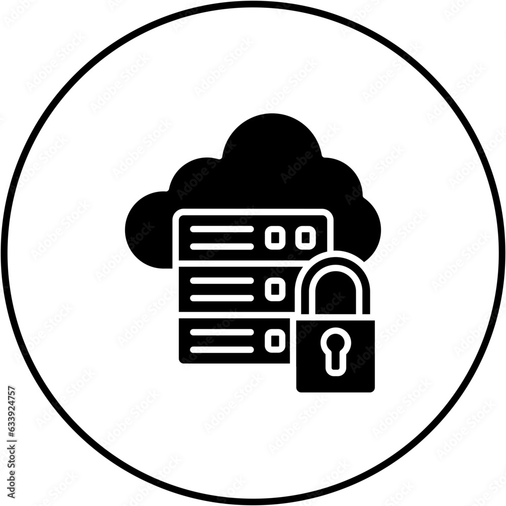 Secure Server Icon Secure Server Icon