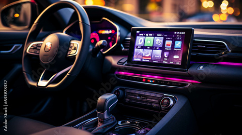 interior of a car