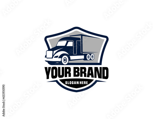 Trucking company logo.