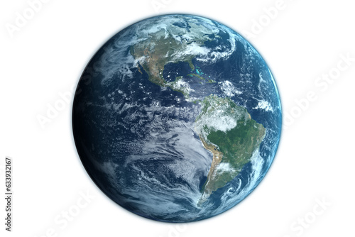 Digital png illustration of planet earth on transparent background