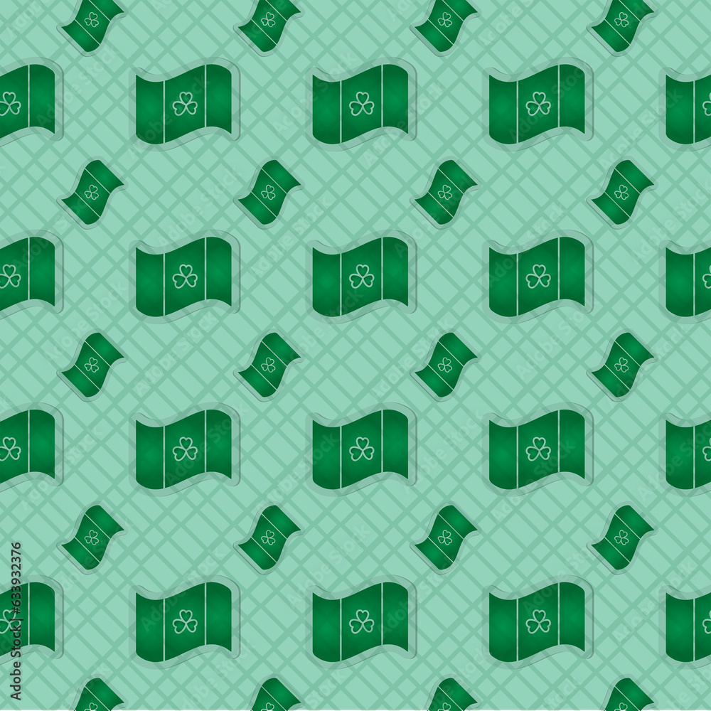 Digital png illustration of green pattern on transparent background