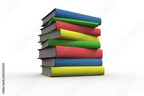 Wallpaper Mural Digital png illustration of stack of books on transparent background Torontodigital.ca