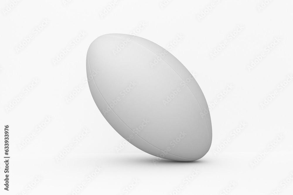 Digital png illustration of white rugby ball on transparent background Digital png illustration of white rugby ball on transparent background
