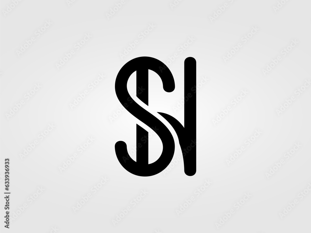 Initial SH letter Logo Design vector Template. Monogram, lettermark SH logo Design Initial SH letter Logo Design vector Template. Monogram, lettermark SH logo Design