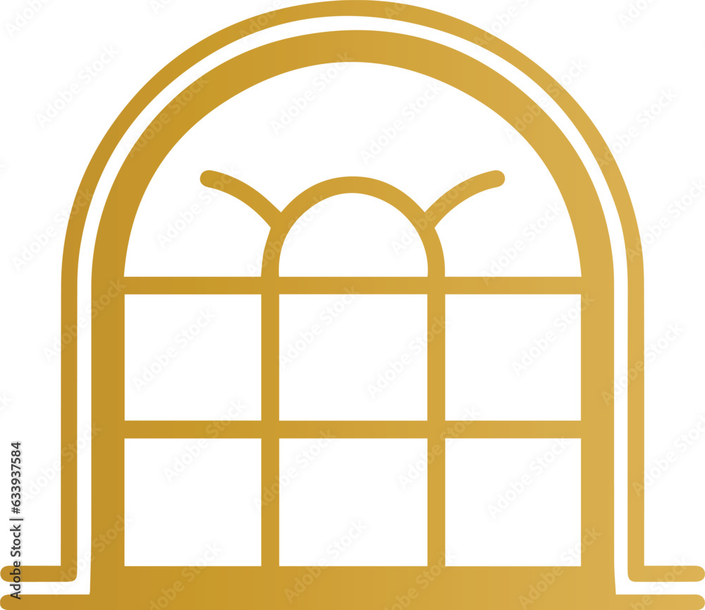 Window icon, vector symbol in outline flat style on A transparent background, EPS or PNG Window illustration. Window icon, vector symbol in outline flat style on A transparent background, EPS or PNG Window illustration.