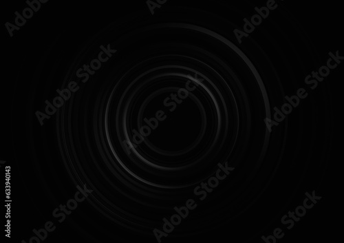 circle stripe abstract black background