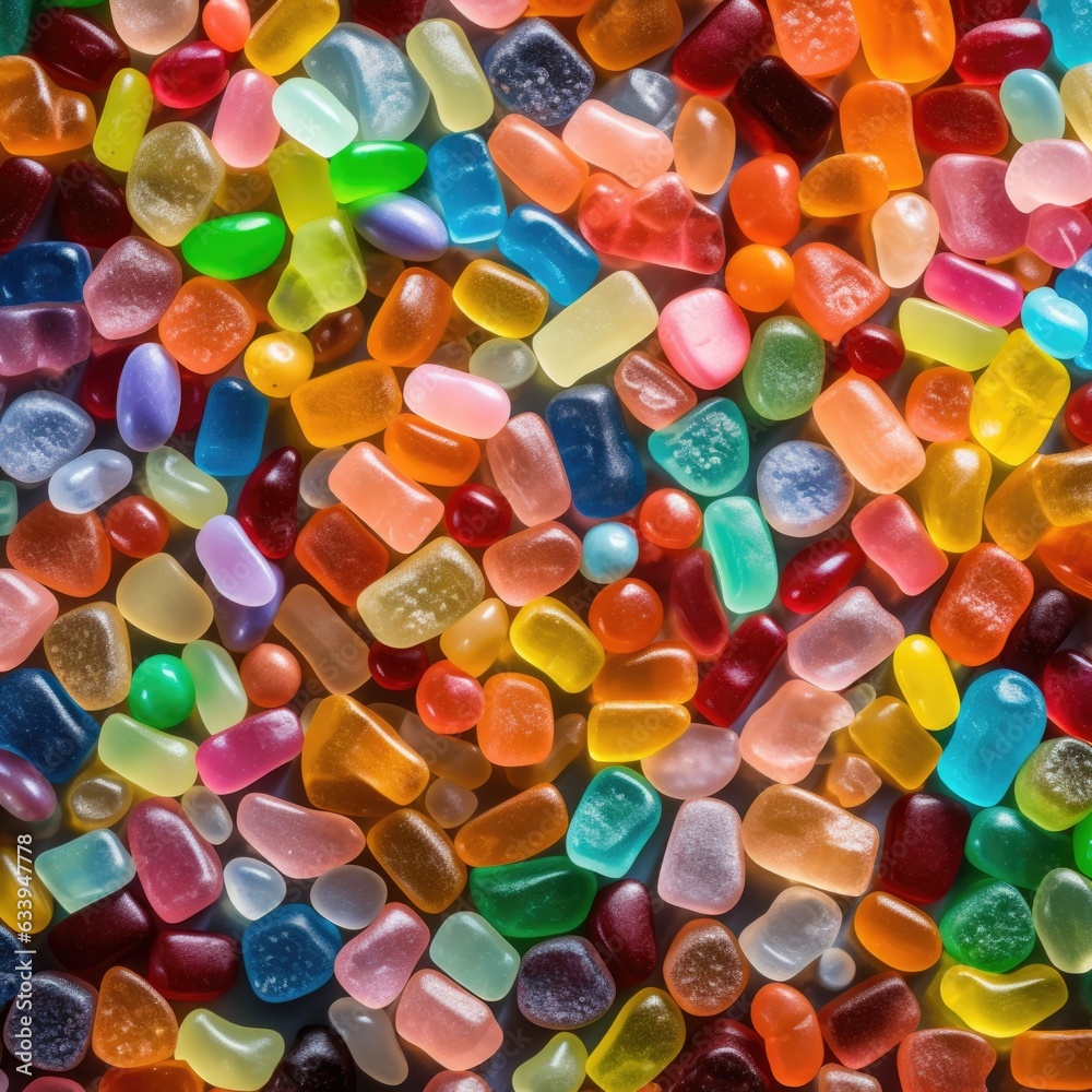 Gummy Candies background