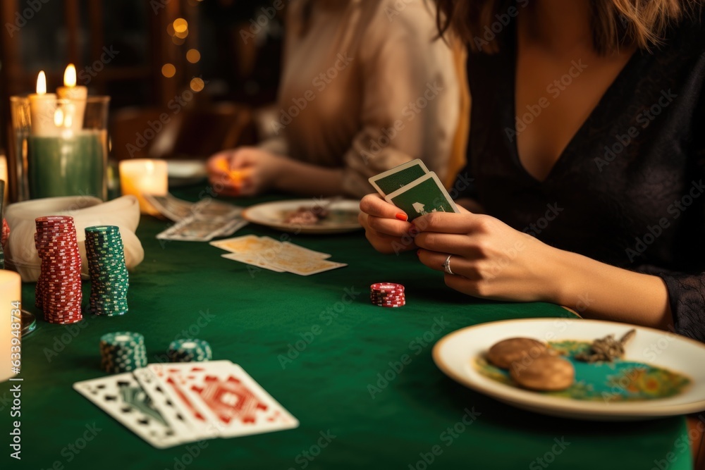 Gambling concept background Gambling concept background