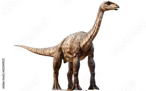 Diplodocus Brontosaurus Dinosaur Transparent Background. Generative AI ©  Creative_studio