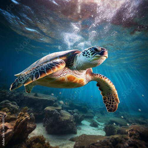 green sea turtle