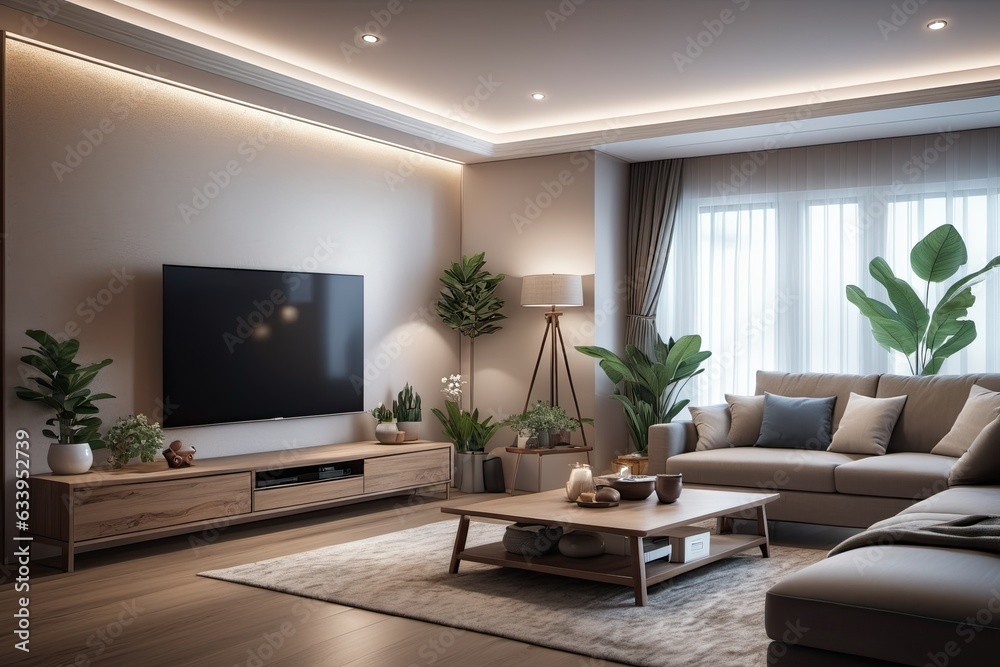 Fototapeta premium modern living room