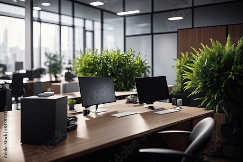modern office interior with table © Ayahe