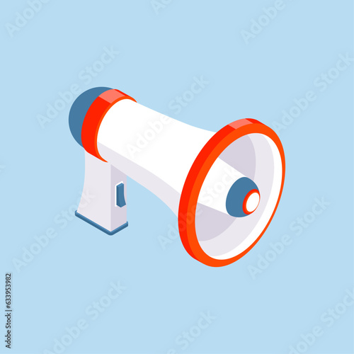 Vector marketing megaphone bullhorn