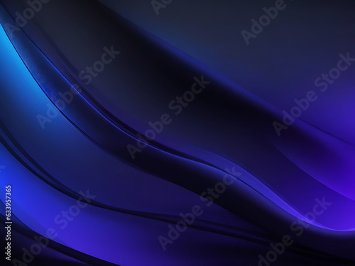Bright black purple and blue ambient soft swish background