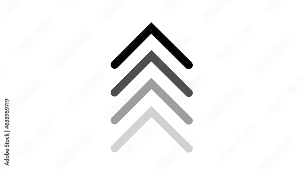 abstract beautiful arrow icon or pointer looking on the place illustration 4k abstract beautiful arrow icon or pointer looking on the place illustration 4k