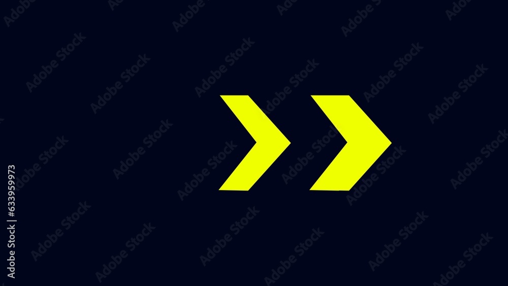 abstract directional arrow loading icon illustration 4k abstract directional arrow loading icon illustration 4k