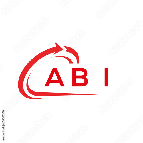 ABI letter logo design on white background. ABI creative initials letter logo concept. ABI letter design. 