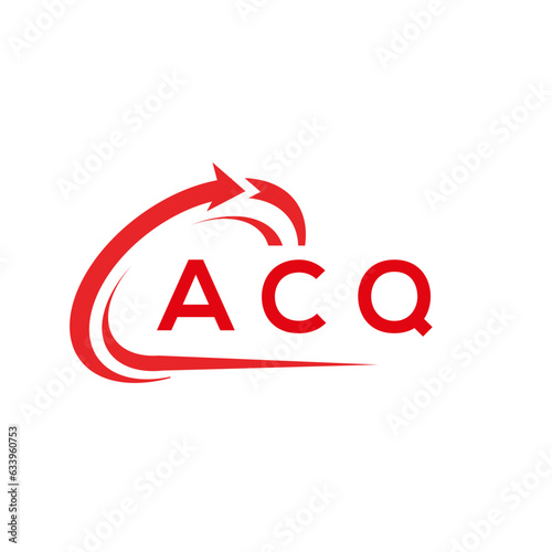 ACQ letter logo design on white background. ACQ creative initials letter logo concept. ACQ letter design. 
