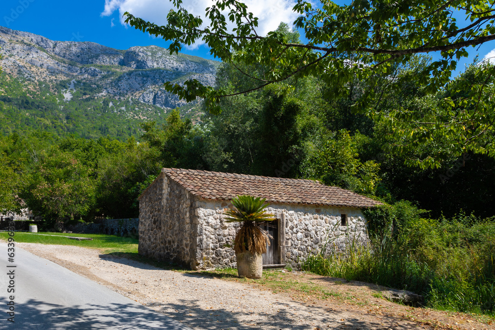 Φωτογραφία The beautiful nature of the Konavle Valley in the Croatian region of Dubrovnik c