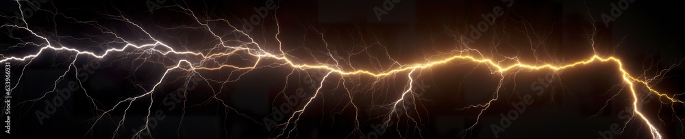 Flat thunder lightning texture. 