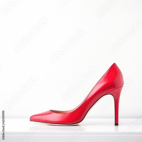 High Heels on plain white background - product photography