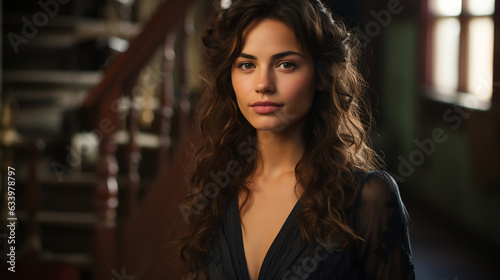 Portrait of beautiful woman. Generative Ai Free Download Portrait of beautiful woman. Generative Ai - GFXLoad