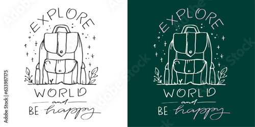 Set with Handwritten lettering quotes. Hand drawn unique typography design element for greeting cards, decoration, prints and posters.