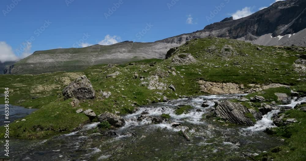The Troumouse cirque, Hautes Pyrenees, Occitania, France The Troumouse cirque, Hautes Pyrenees, Occitania, France