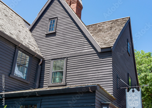 The House of the Seven Gables in Salem, Massachusetts, USA photo