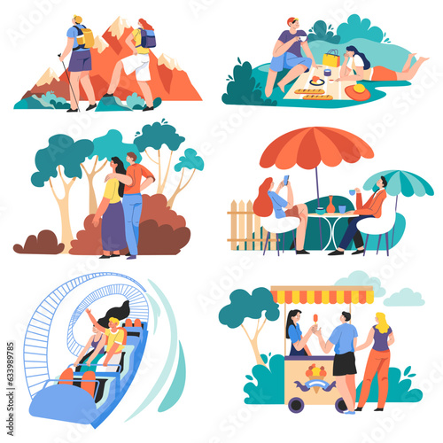 Active lifestyle and holidays, trekking and fun