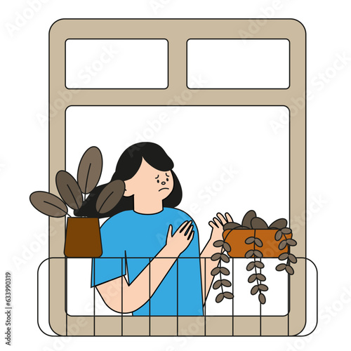 Window dwellers with industrial pollutions