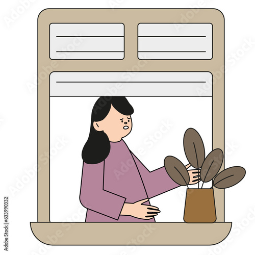 Window dwellers with industrial pollutions